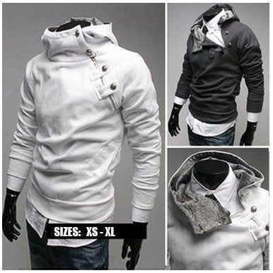 Copy of Men's Side Zip Slim Hoodie